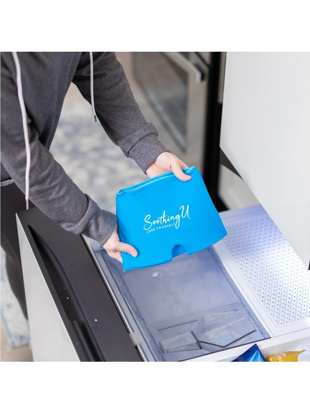 Reusable Blue Gel Ice Pack - Freezable Cold Therapy